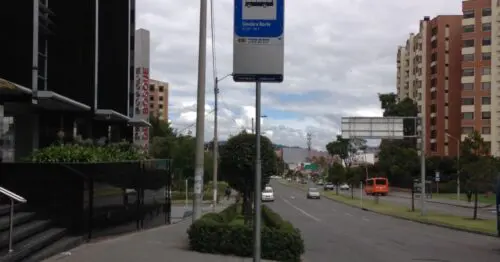 PARADERO SITP BARRIO GINEBRA NORTE  033A01